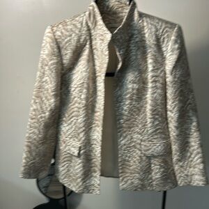Neiman Marcus Printed Jacket